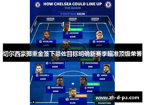 切尔西豪掷重金签下恩佐目标明确新赛季瞄准顶级荣誉
